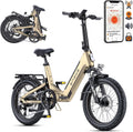 Full Suspension Step-Through Fat Tire E-Bike | Built-In GPS Anti-Theft & 8A Flash Charge