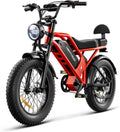 1500W Peak All-Terrain Fat Tire Electric Bike | 48V 18Ah Dual Suspension E-Bike (UL 2849 Certified)