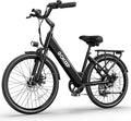 26" All-Terrain Electric Bike – 1300W Peak High-Comfort Commuter & Mountain E-Bike