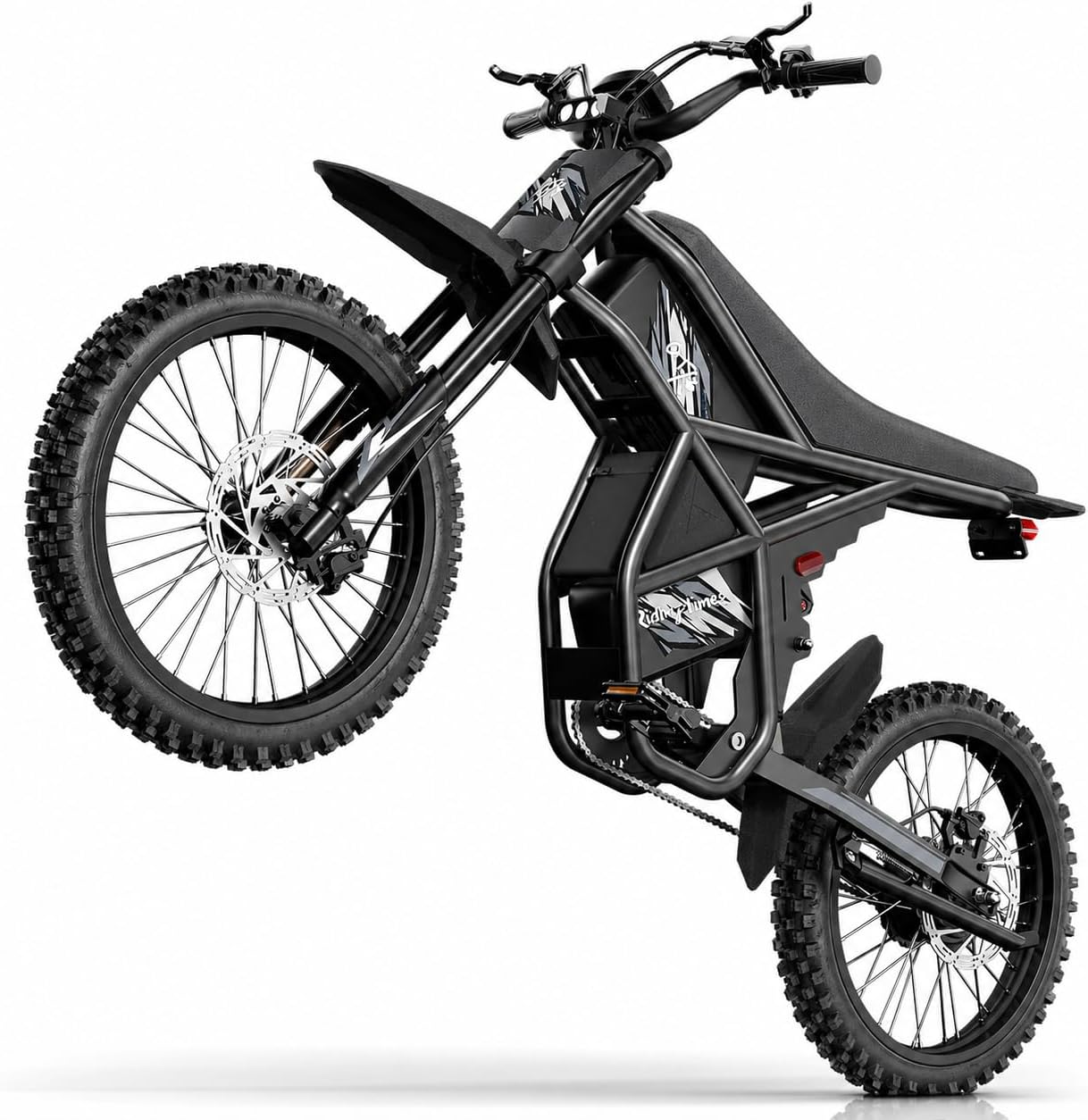Electric Dirt Bike for Adults Teens, 3000W 60V 50MPH / 2400W 48V 37MPH Long Range Dirtbike, Motorcycle Tire, UL2849 All Terrain Ebike