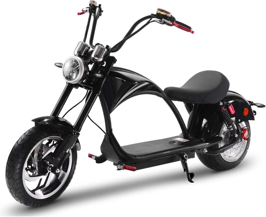 2500W Lowboy Electric Cruiser Scooter – 60V 20Ah Power System (Sleek Black)