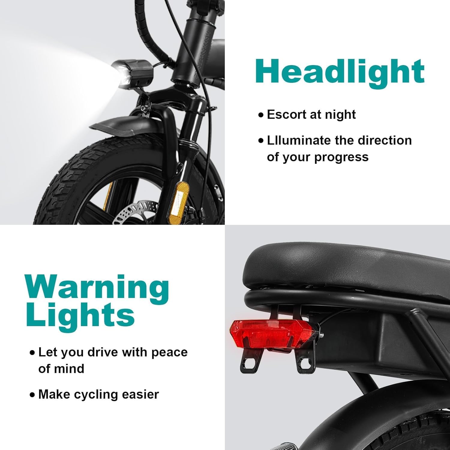 Electric Bike for Adults, 1200W Peak Motor Commuter Ebike, 20-28MPH Speed, 32 Miles