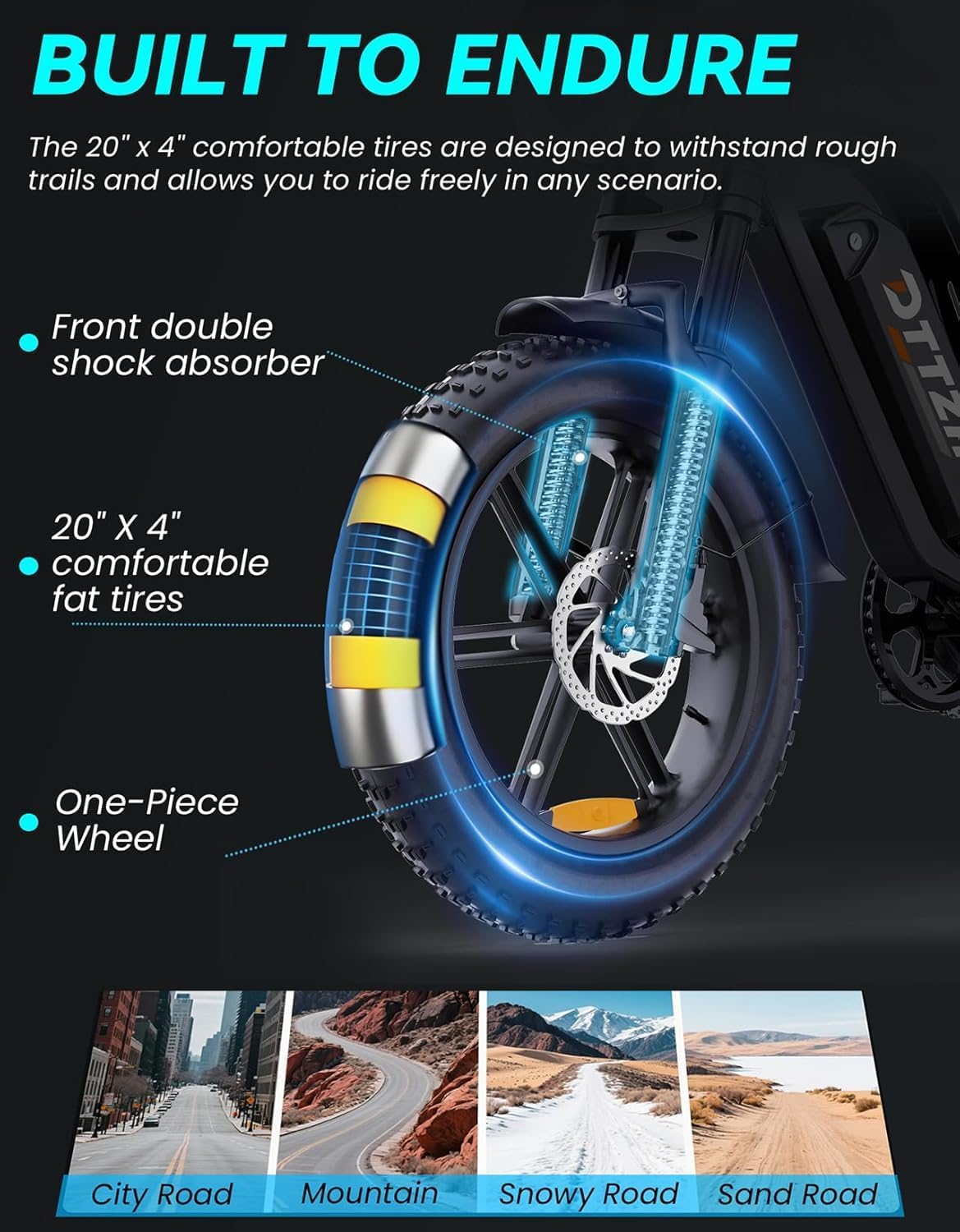 F6/F6S/F6PRO Electric Bike for Adults with NFC & Password Unlock, 4000/2000/1500W, 60V 30Ah