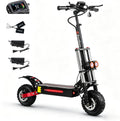 5600W Dual Motor Off-Road Electric Scooter for Adults – 47 MPH High-Performance Sport E-Scooter with Hydraulic Brakes