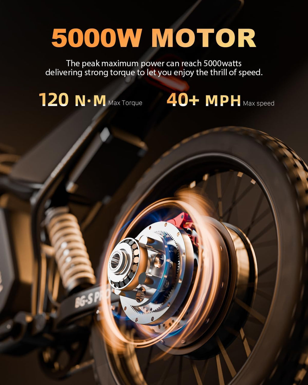 19" Aluminum Electric Dirt Bike – 3000W Peak High-Performance Off-Road & Urban E-Bike