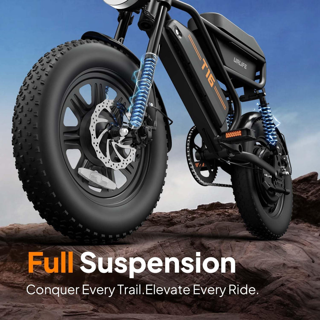 Electric Bike for Adults/Teens, Electric Dirt Bike with Storage Box, 48V 13AH