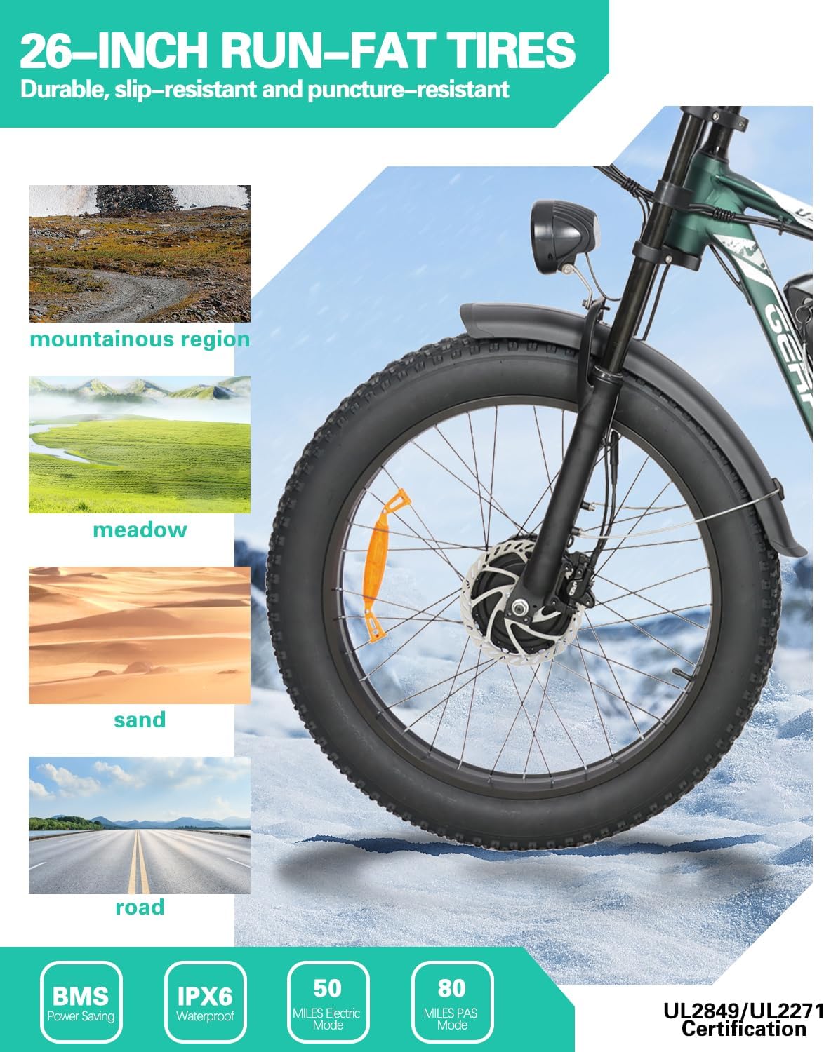 High-Performance Dual-Motor Full Suspension All-Terrain Electric Bike