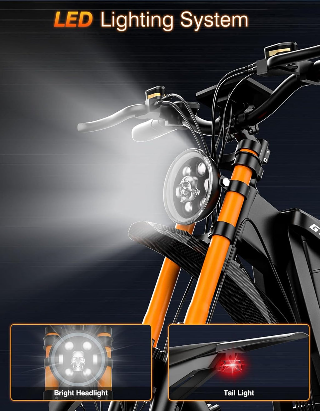 Electric Bike for Adults, 60V 30Ah