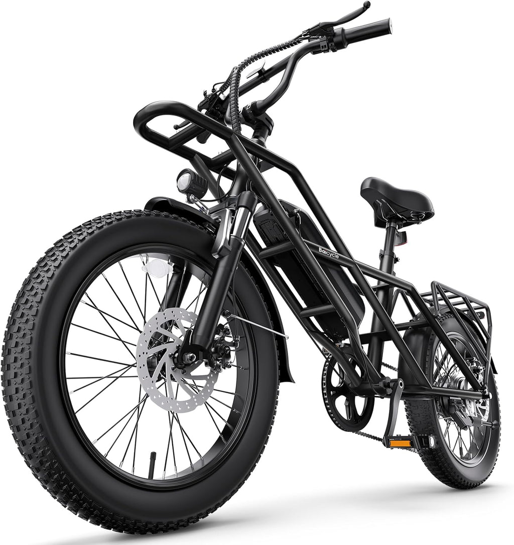 20" Fat Tire Step-Thru Electric Bike | 1800W Peak High-Range Adult E-Bike