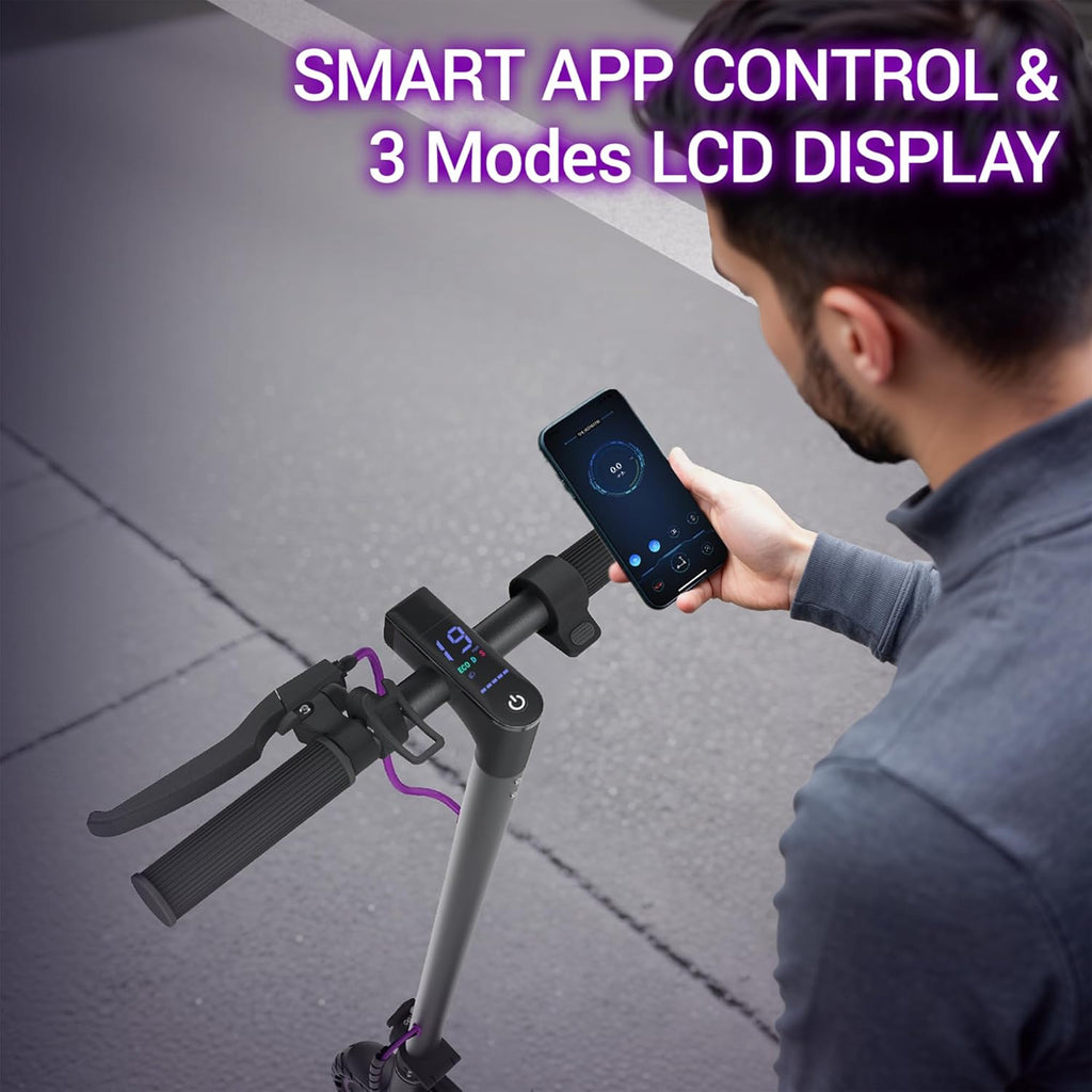 Electric Scooter for Adults, Folding E Scooter with 350W/500W Motor 16/24 Mph Top Speed, Max 19-23 Miles Long