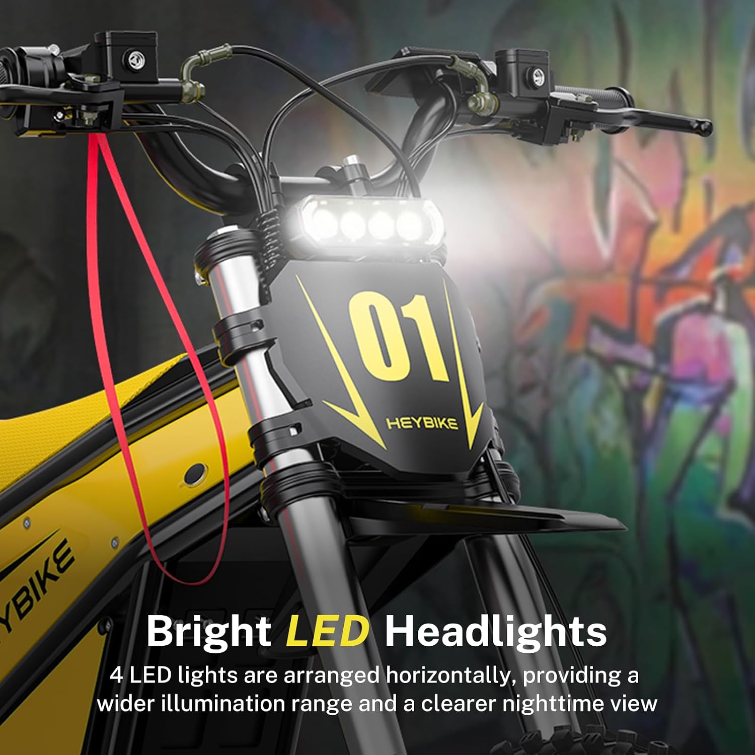Electric Dirt Bike with 4160W Motor 1352WH