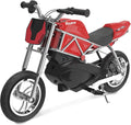 Compact Electric Street Bike - Red/Black