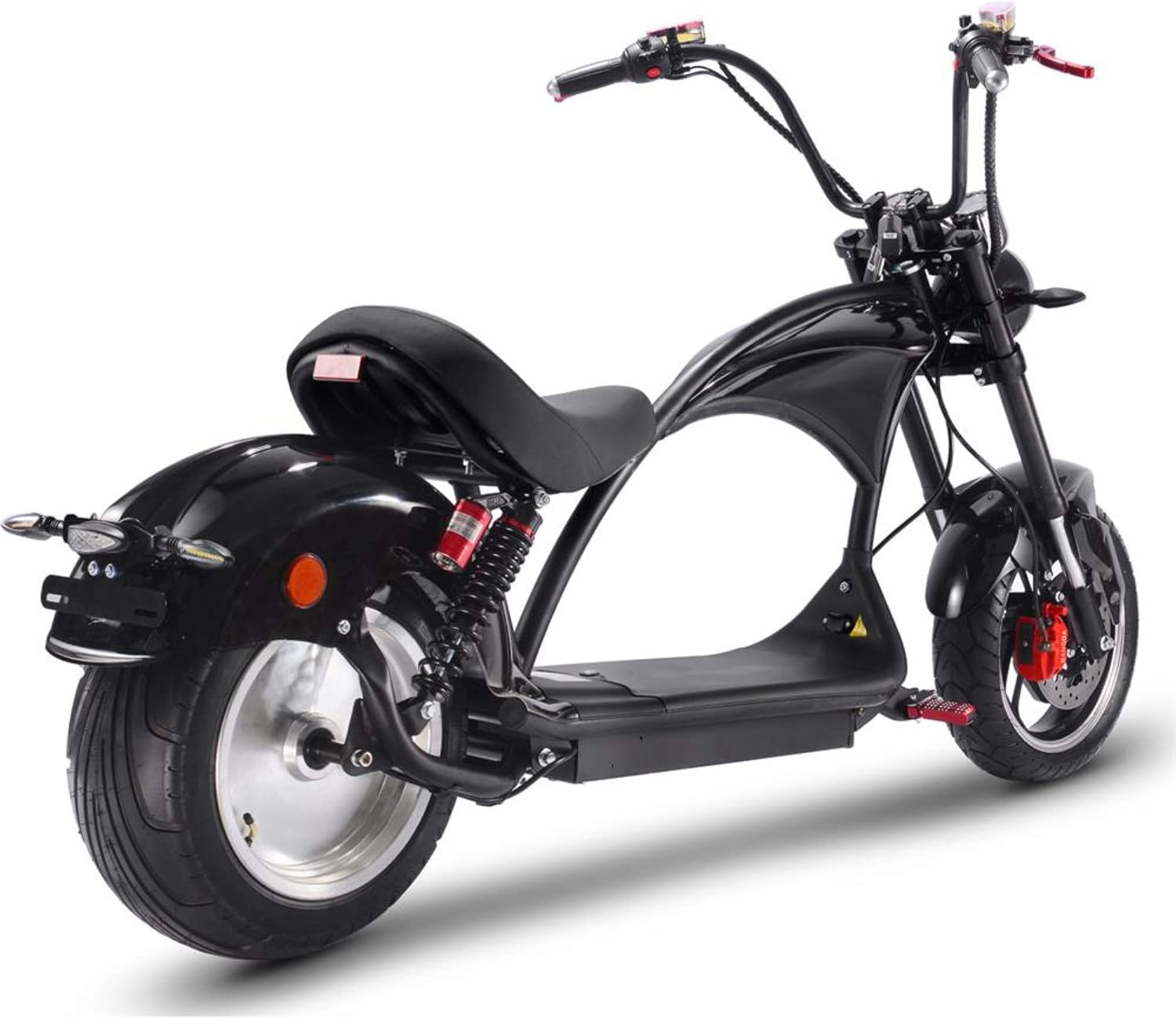 2500W Lowboy Electric Cruiser Scooter – 60V 20Ah Power System (Sleek Black)