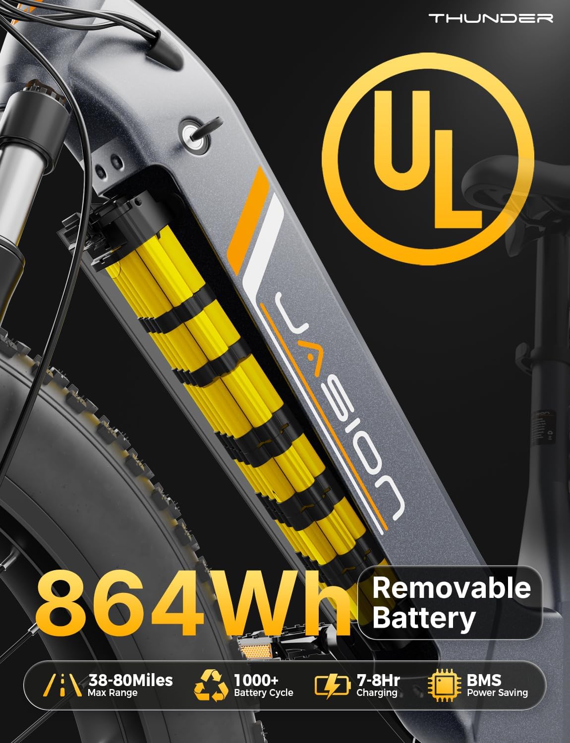 26" High-Capacity Fat Tire Electric Bike – Peak 1800W Motor & UL 2849 Certified