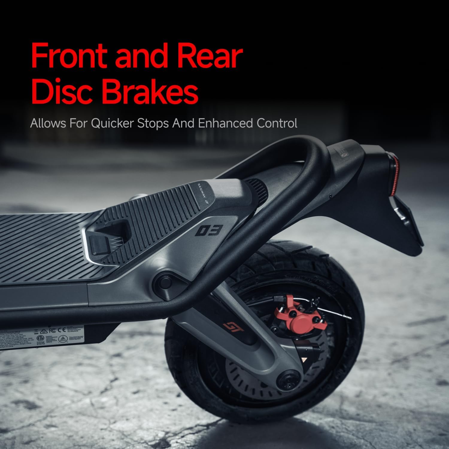 SuperScooter GT3, 31 MPH w/ 45-Mile Long Range, 2400W Peak Motor, Dual Hydraulic Suspension, Self-Sealing Tires, Flash Charging Electric Scooter for Adults, UL 2272/2271 Certified, Gen3