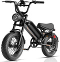 2000W Peak All-Terrain Fat Tire Electric Bike for Adults – 32 MPH Adventure E-Bike with 48V Removable Battery