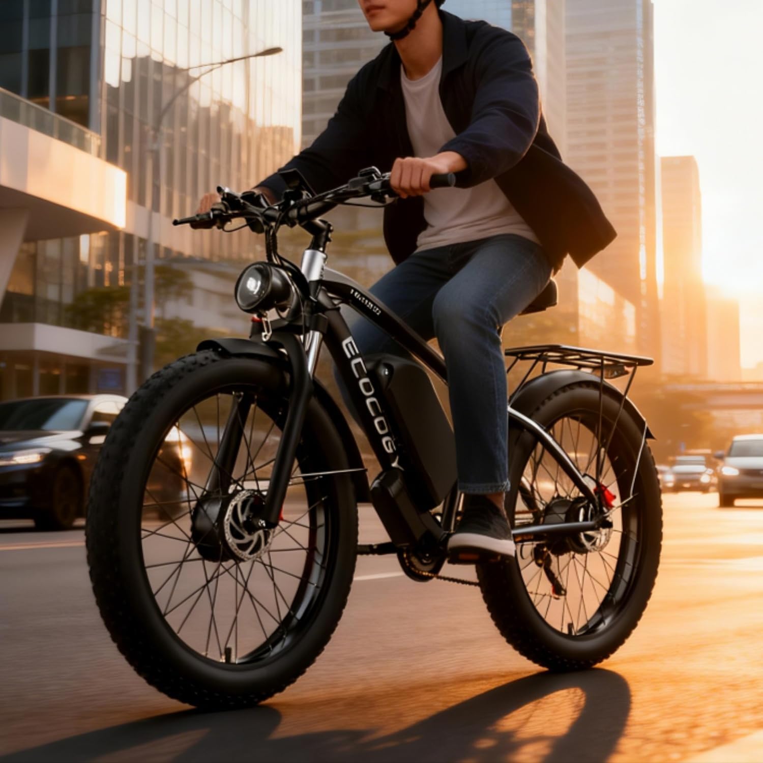 Peak 6000W Dual Motor Off-Road Electric Bike | 52V 32Ah All-Terrain Fat Tire E-Bike (45 MPH)