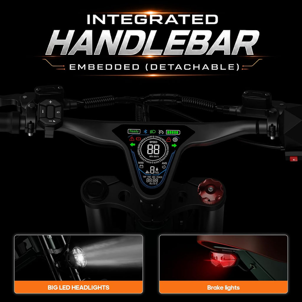 High-Performance Long-Range All-Terrain Electric Bike