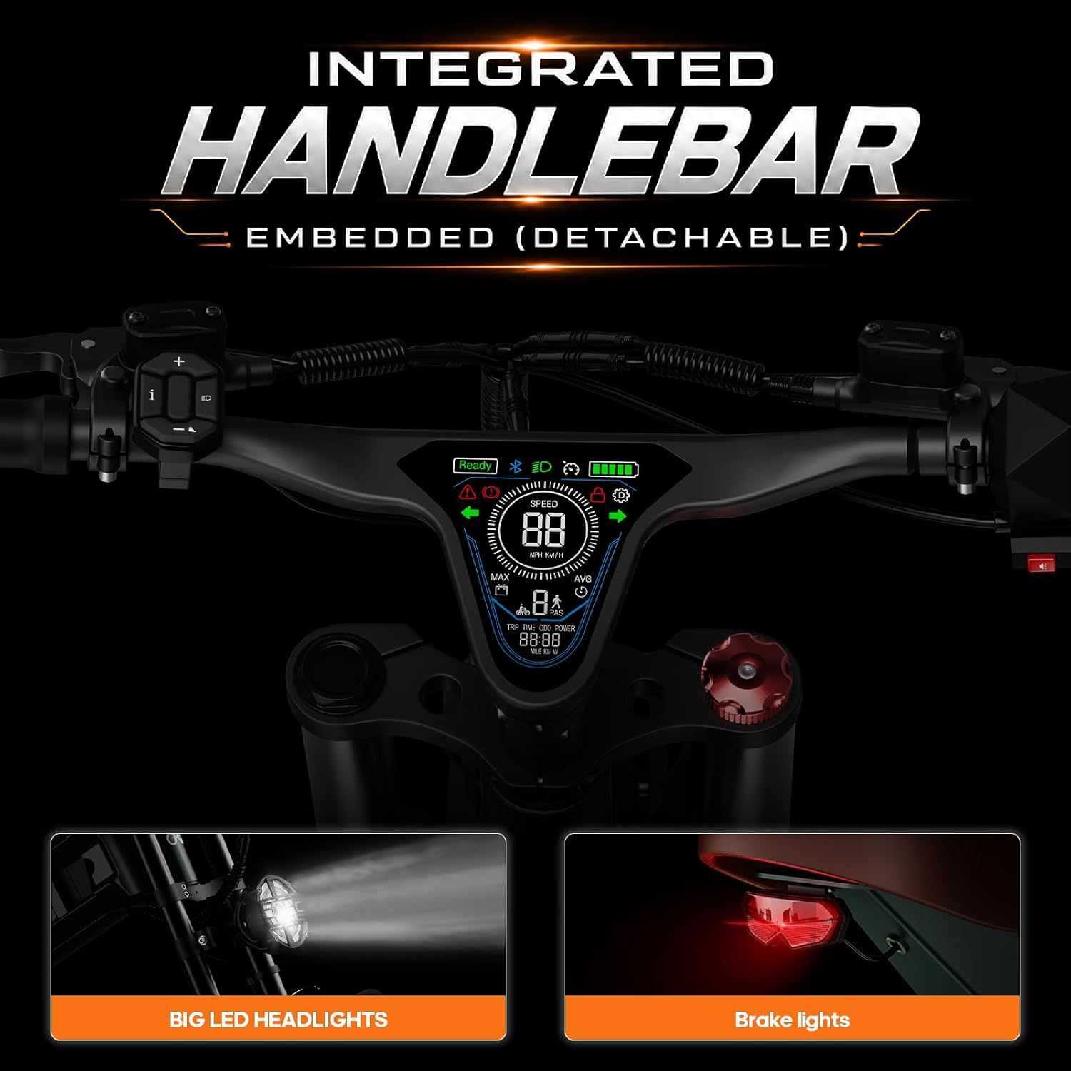 High-Performance Long-Range All-Terrain Electric Bike