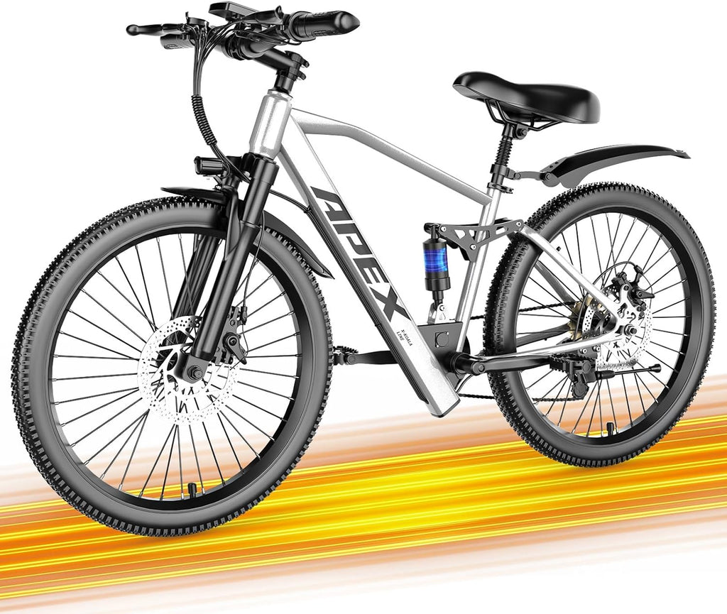 26" All-Terrain Fat Tire Electric Mountain Bike | Peak 1500W UL2849 Certified Adult E-Bike