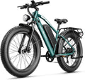 1500W Peak Electric Mountain Bike – 26" All-Terrain Fat Tire E-Bike with Cruise Control