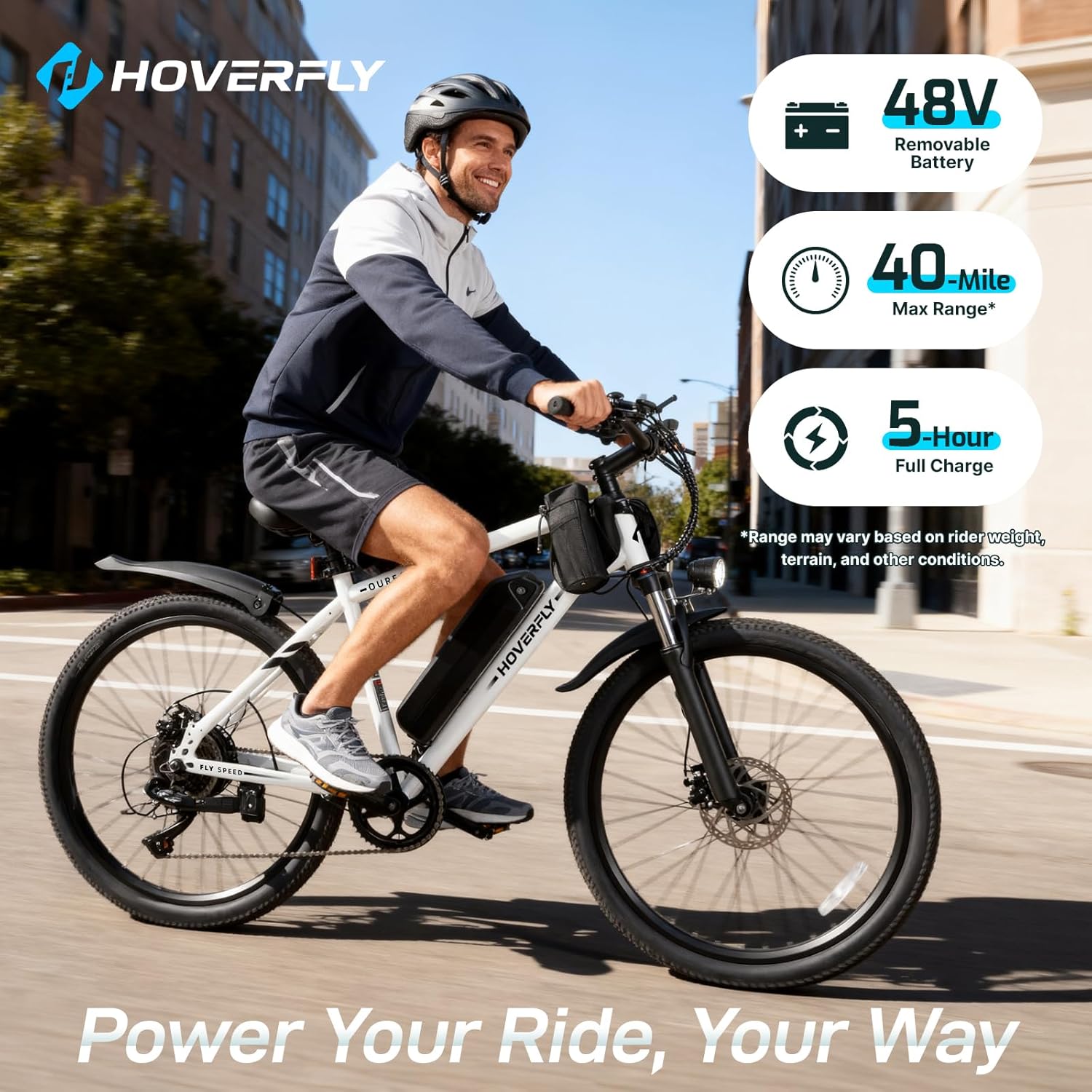 Electric Bike for Adults, 26"/16" Models, 750W/500W Peak Motor, Up to 20/15.5MPH,