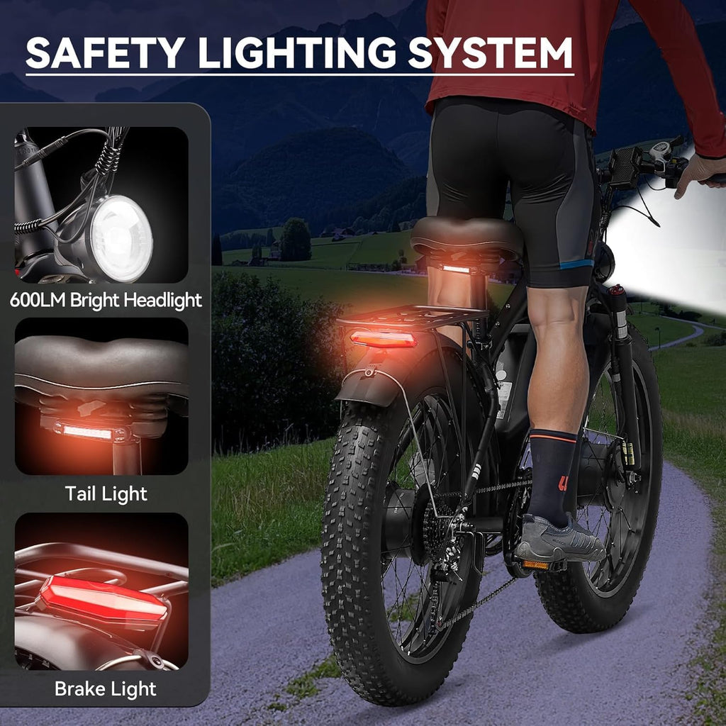 Off-Road Electric Dirt Bike for Adults – 6000W Peak Mid-Drive Motor, 46MPH Max Speed, 60V 30Ah Battery, High-Torque E-Motorcycle