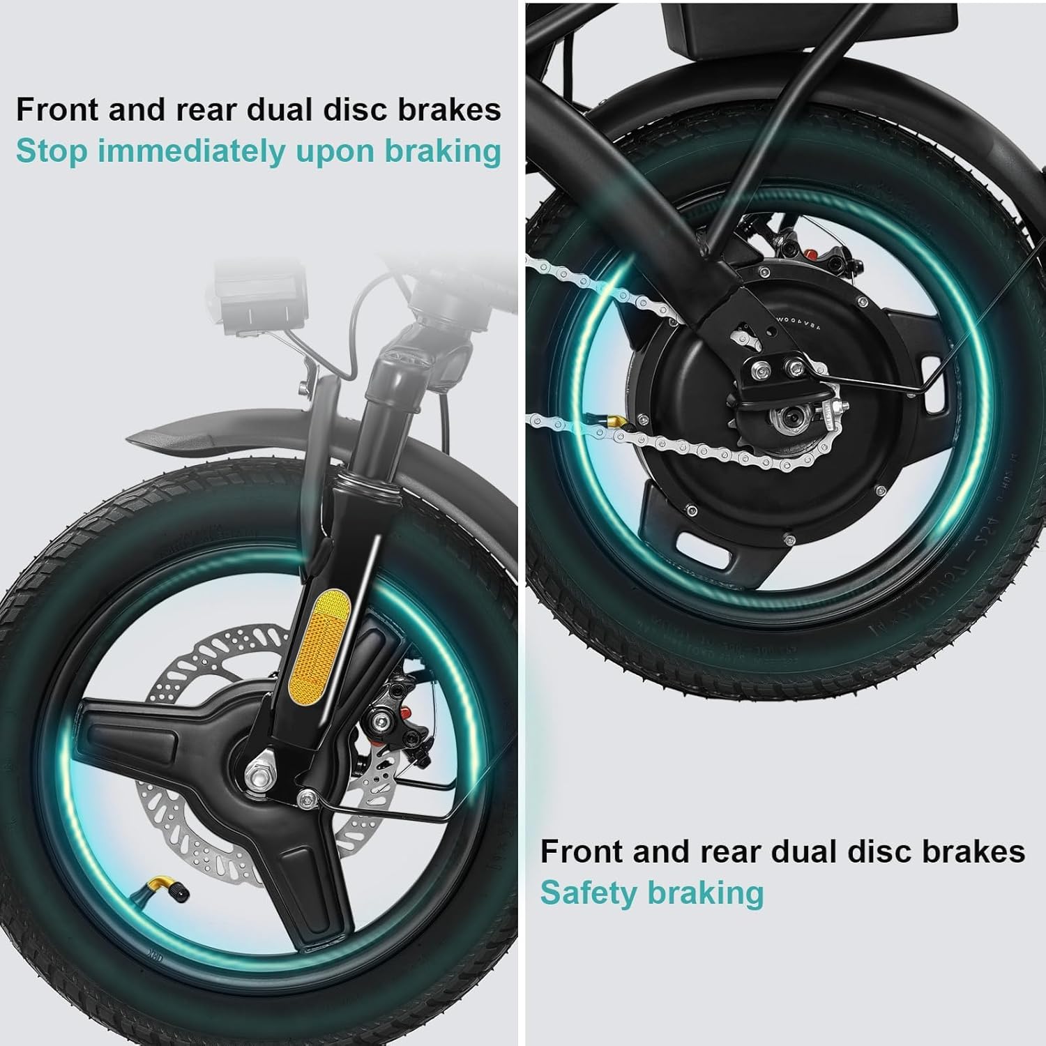 Electric Bike for Adults, 1200W Peak Motor Commuter Ebike, 20-28MPH Speed, 32 Miles