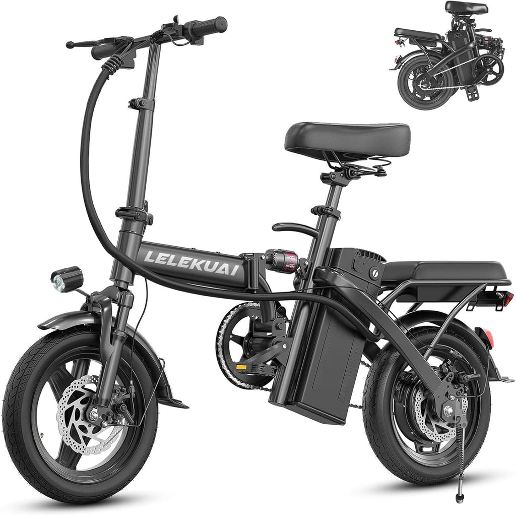 Electric Bike for Adults, 1200W Peak Motor Commuter Ebike, 20-28MPH Speed, 32 Miles