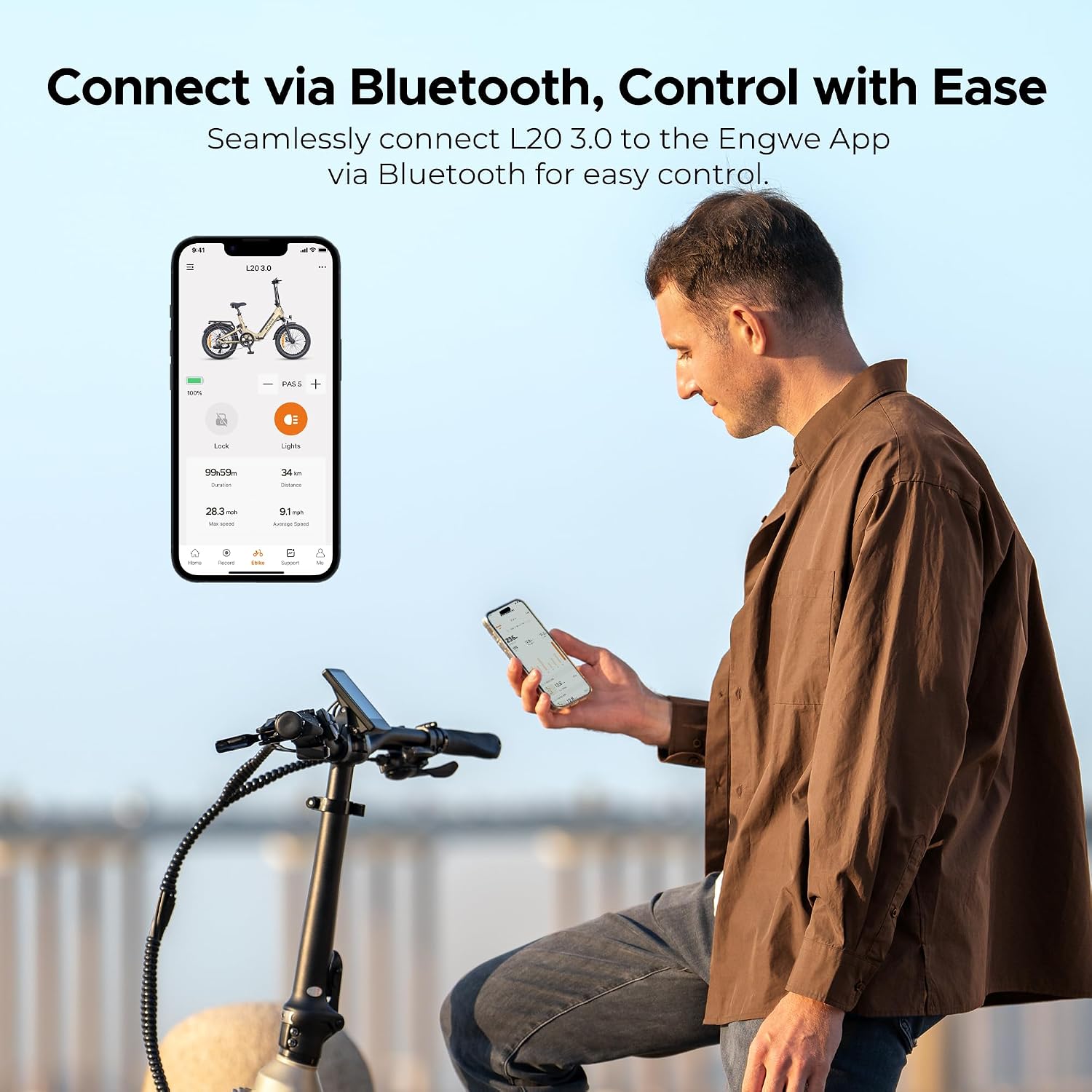 Full Suspension Step-Through Fat Tire E-Bike | Built-In GPS Anti-Theft & 8A Flash Charge