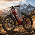 All-Terrain Step-Through Fat Tire Electric Bike - 110Nm Torque, 48V 18Ah, UL 2849 Certified, 85-Mile Range Off-Road Cruiser for Adults