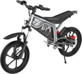 Electric Dirt Bike, 16" Pneumatic Tires, Max 16 Mile and 15.5Mph Speed Power by 300W Brushless Motor