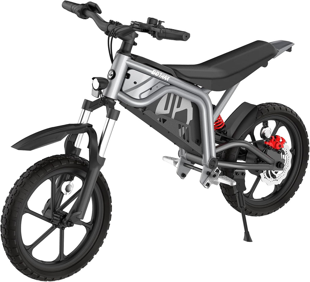 Kids' 300W Electric Dirt Bike | 15.5 MPH Off-Road E-Bike