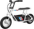 Retro Style 24V Kids & Teens Electric Minibike | 250W Motor, 12" Air-Filled Tires, Up to 14 MPH