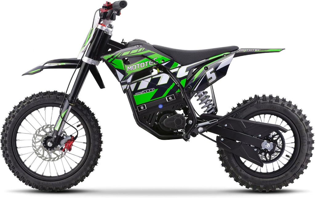 60V Pro Off-Road Electric Dirt Bike – 2000W High-Performance Lithium Motocross Bike