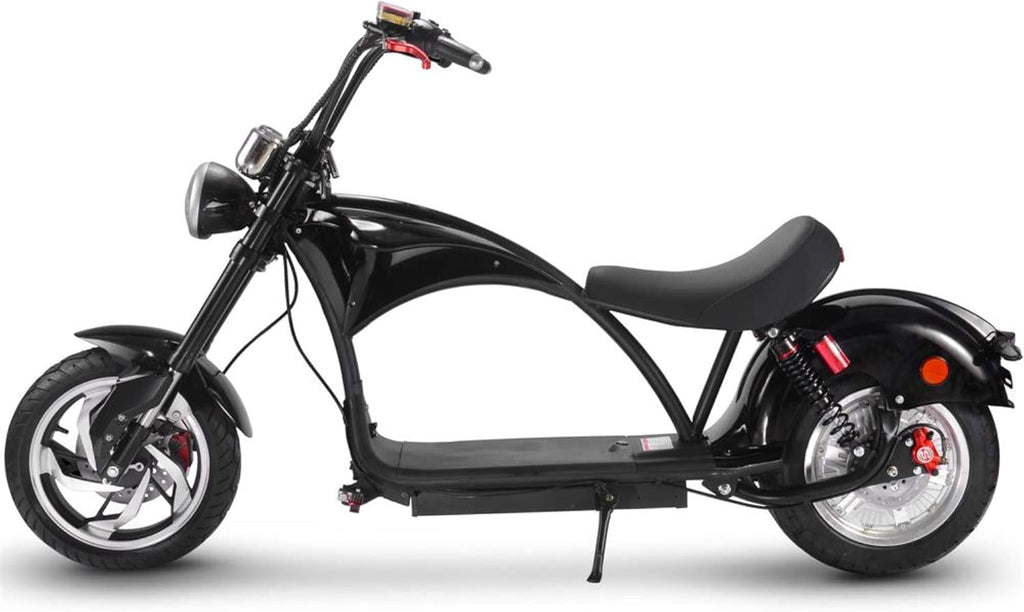 2500W Lowboy Electric Cruiser Scooter – 60V 20Ah Power System (Sleek Black)