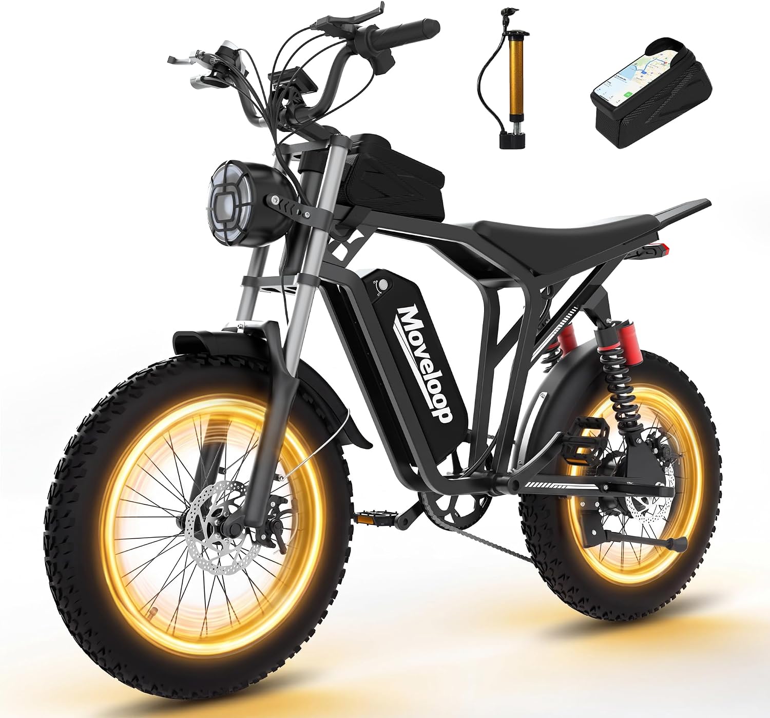 20" Fat Tire All-Terrain Electric Bike | 3000W Peak High-Performance Adult E-Bike