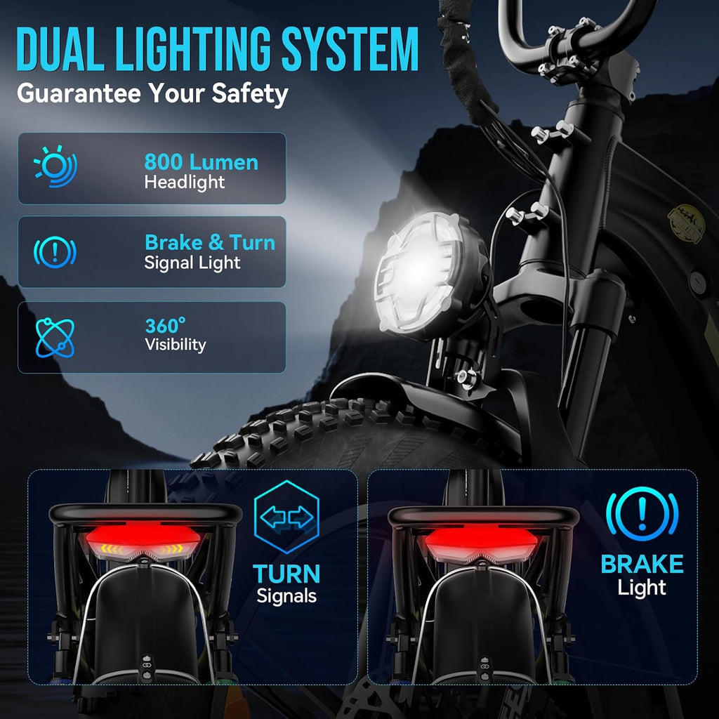 High-Performance Long-Range Step-Thru Electric Cruiser Bike
