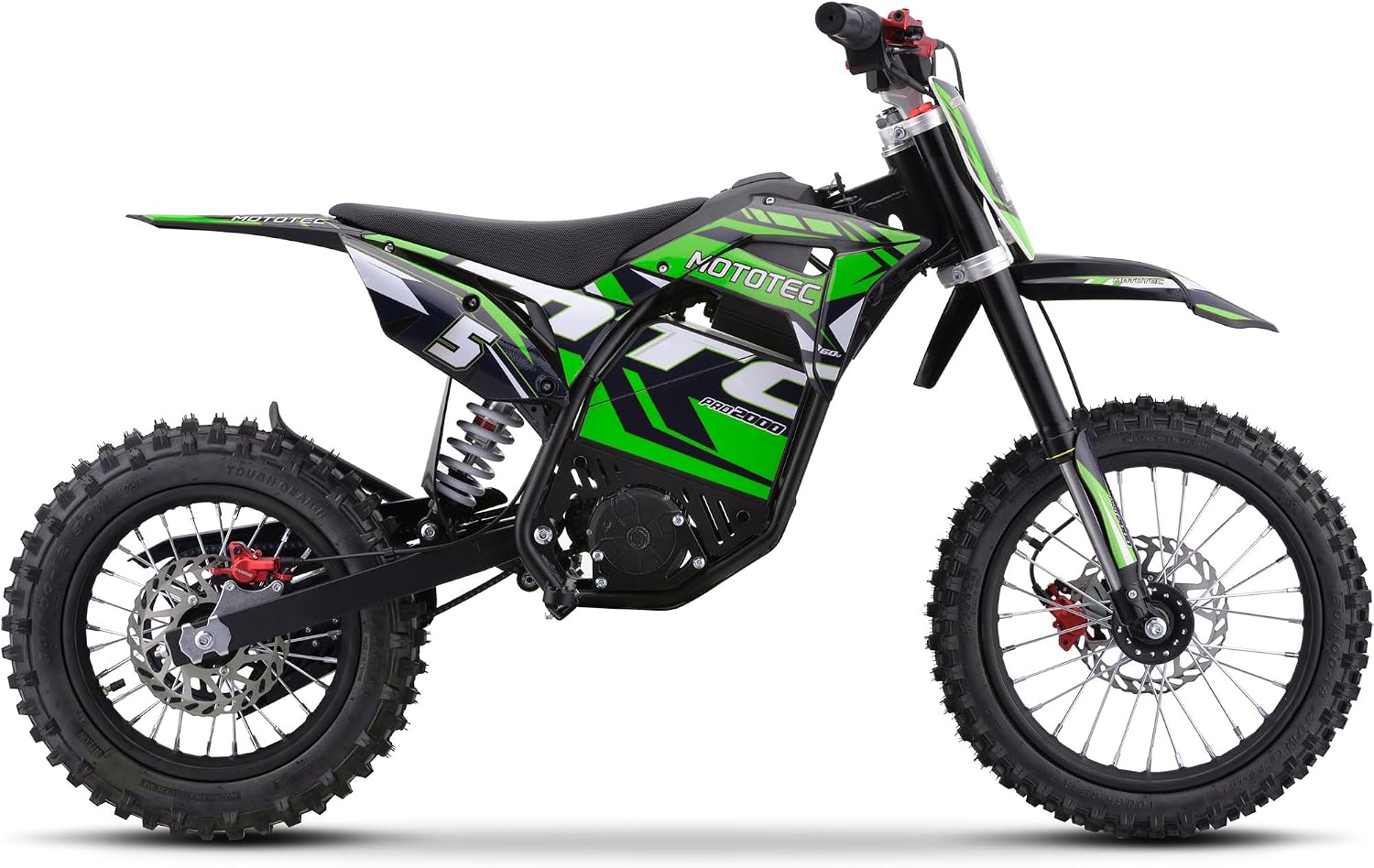 60V Pro Off-Road Electric Dirt Bike – 2000W High-Performance Lithium Motocross Bike