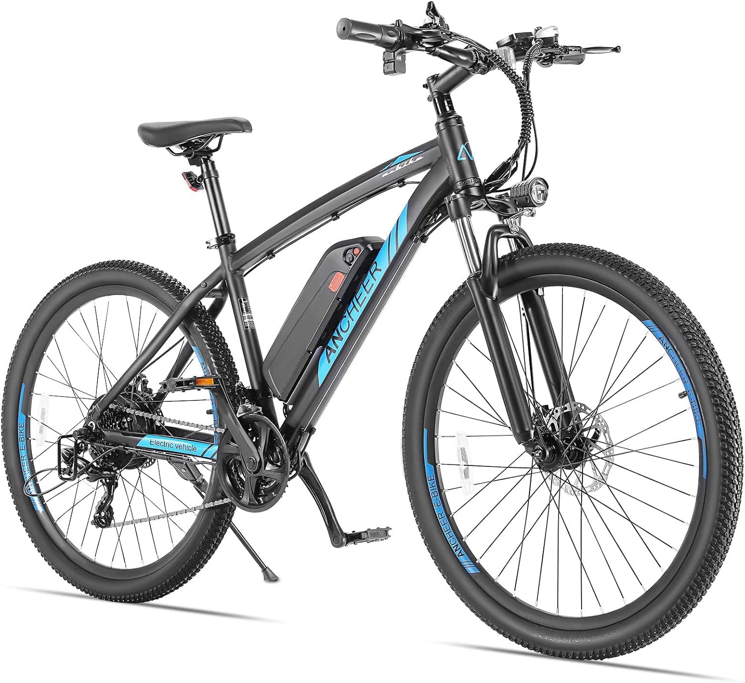 27.5" Electric Mountain Bike for Adults – Peak 750W Motor, 60-Mile Range, Fast-Charging E-Bike with LCD Display