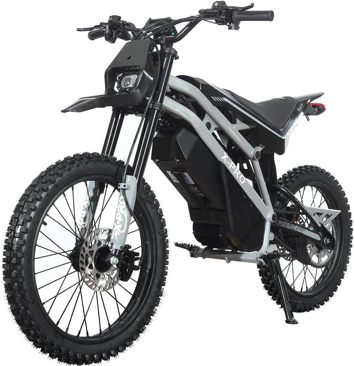 4600W Electric Dirt Bike for Adults & Teens - Powerful Brushless Motor,19"/17" Off-Road Tires