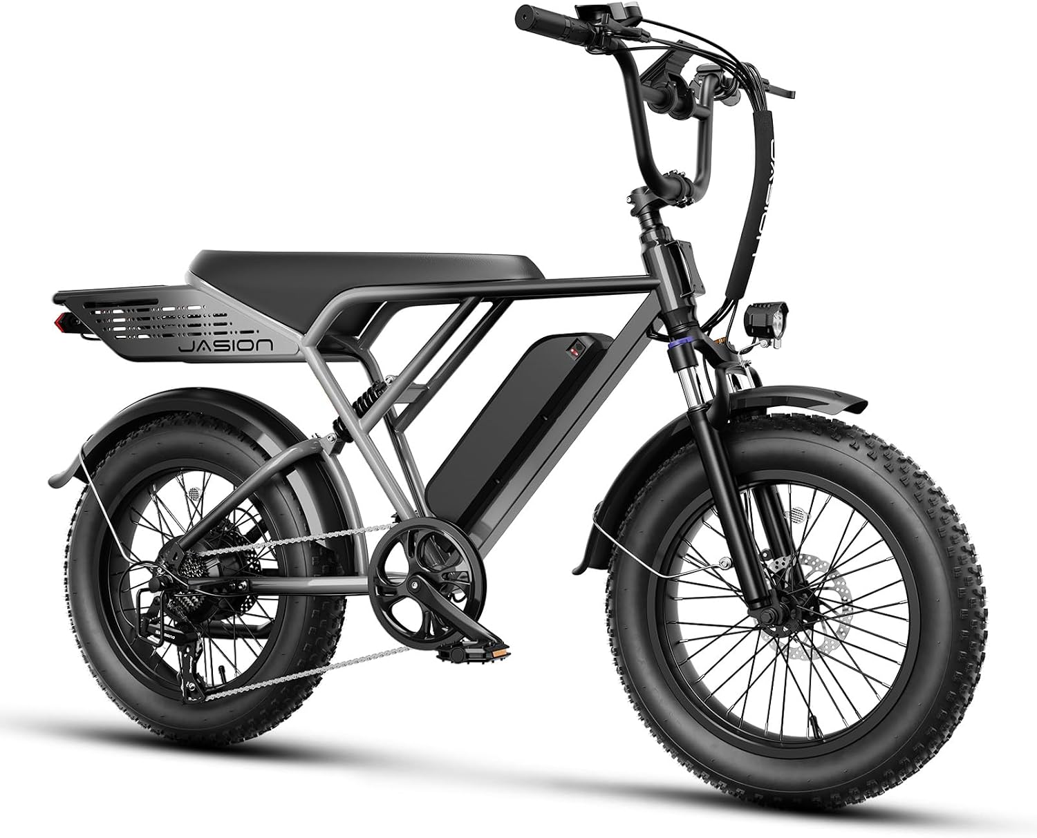 20" All-Terrain Fat Tire Electric Dirt Bike for Adults – 2000W Peak Motor, 48V 13Ah Removable Battery, Hydraulic Brakes E-Bike
