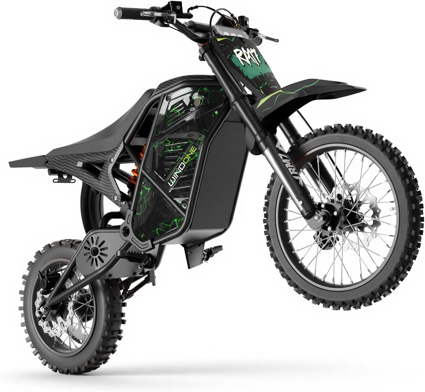 Electric Dirt Bike for Adults & Teens, 2200W Peak Ebike, 48V 22.5Ah, 37 MPH, 45 Mile