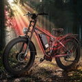 High-Performance Dual Motor Fat Tire Electric Bike | Full Suspension & Hydraulic Brakes