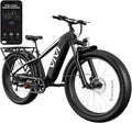 26" All-Terrain Fat Tire Electric Bike – 1500W Peak Dual Hydraulic Smart Mountain E-Bike (SGS Certified)