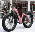 All-Terrain Step-Through Electric Hunting Bike – 960W Peak Power Off-Road E-Bike for Adults (28MPH, 48V 15Ah Removable Battery, 26" Fat Tires, Integrated Rear Cargo Rack)