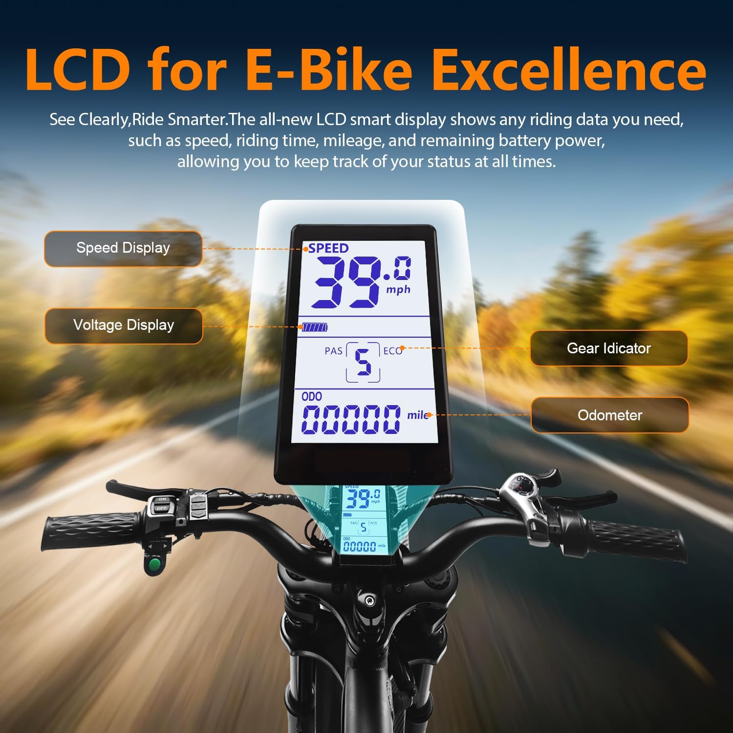 Electric Dirt Bike, 39-50MPH Off-Road Ebike, Dual Suspension, Hydraulic Disc Brakes, UL2849
