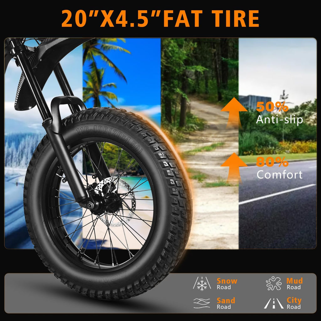 High-Power Electric Dirt Bike for Adults & Teens | 3000W/4700W Peak Off-Road Motor, 40-50MPH Speed, Dual Hydraulic Brakes & Full Suspension Commuter Bike