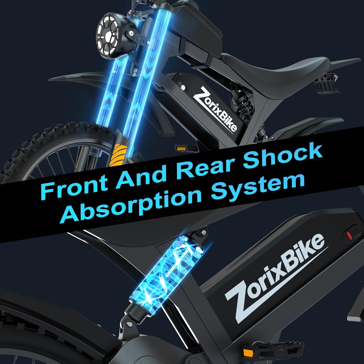 Electric Bike for Adults,48V 20AH-1500/3000W Peak Motor Electric Bicycle-Max Speed 31-35MPH-Max 80 MI Range-20