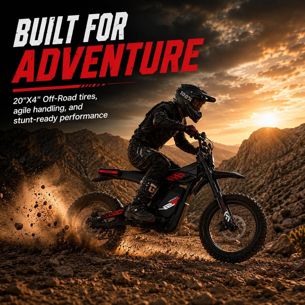 Electric Bike for Adults 2000/3000W Peak Motor 85/120 Miles Fat Tire Ebike with 48V 23AH/60V 27AH